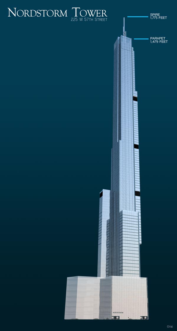 Nordstrom Tower to Become Worldâ€™s Tallest Residential Building at ...