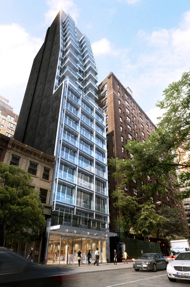 145 East 47th Street, rendering courtesy of C3D Architecture