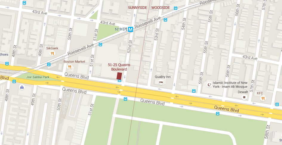 Neighborhood Map (based on Google Maps)