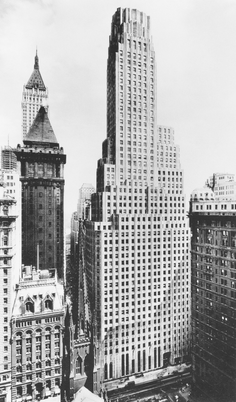 Historic photo of 1 Wall Street.
