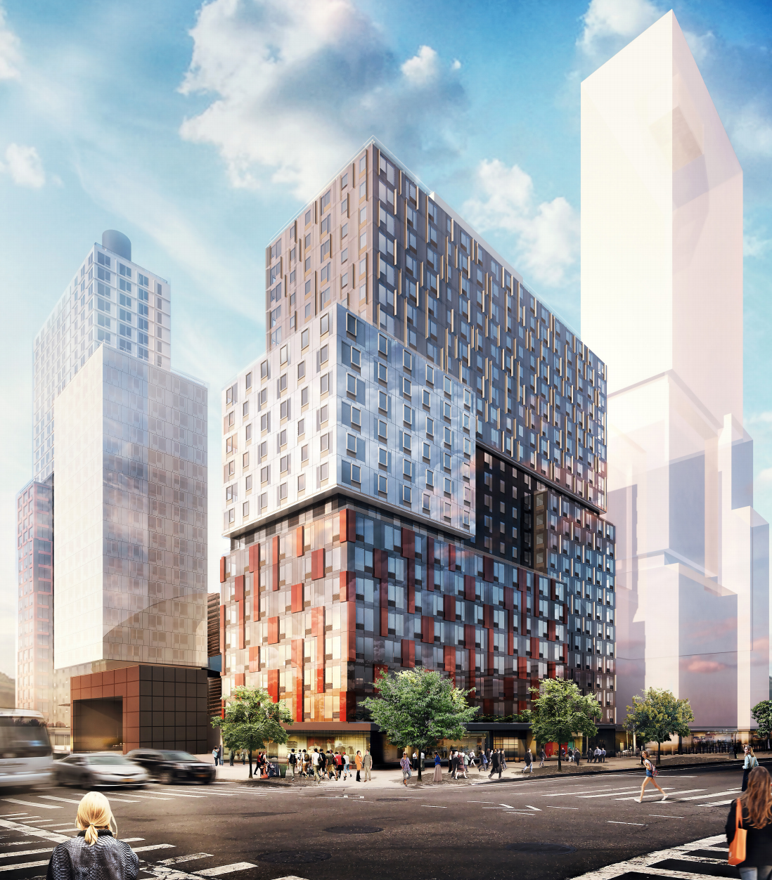 38 Sixth Avenue, rendering by SHoP Architects