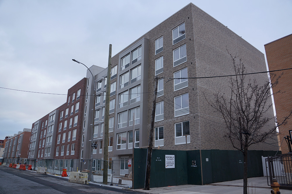 Prospect Plaza's first phase is nearly finished at 1765 Prospect Place