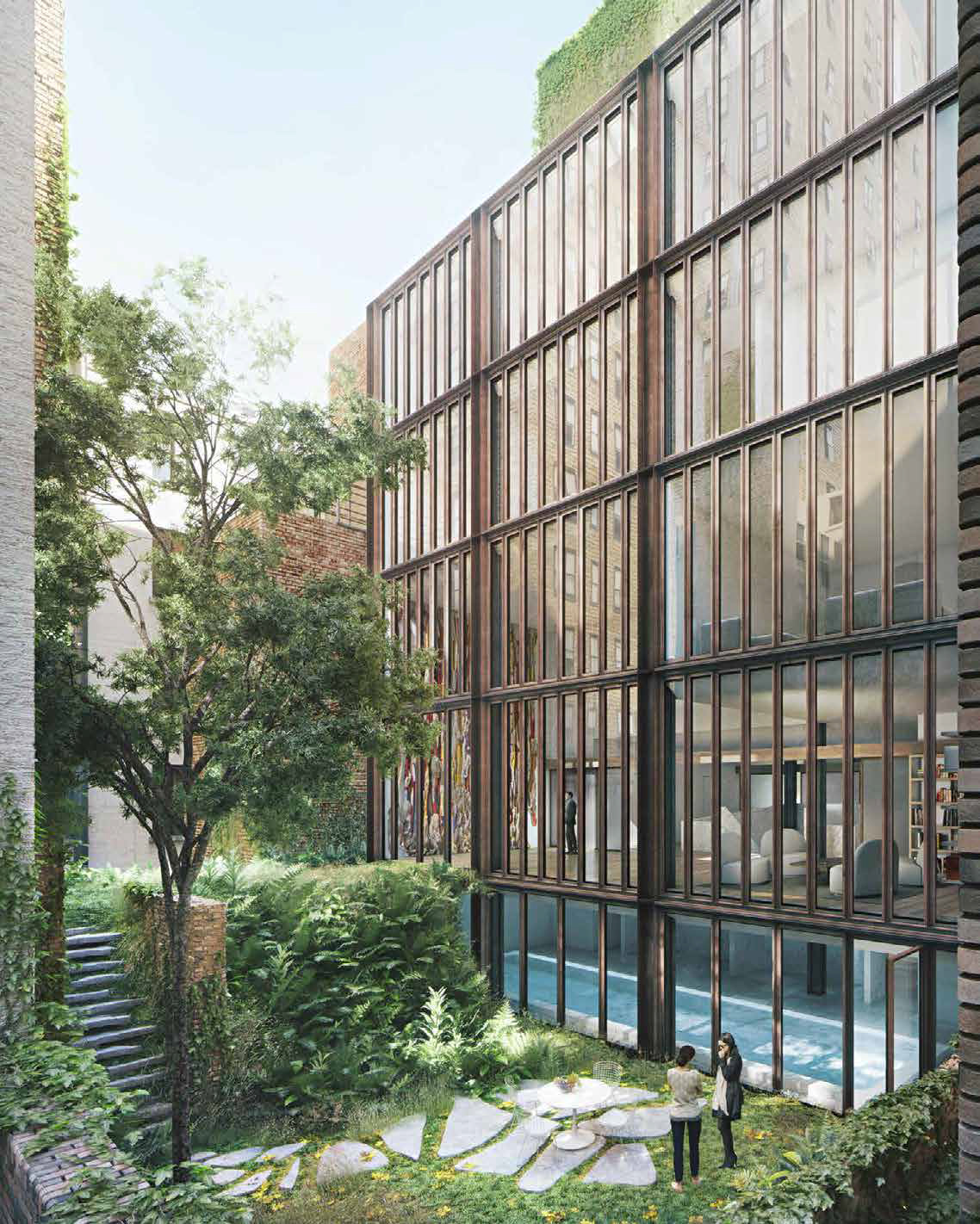 Proposal for the rear of 11-15 East 75th Street