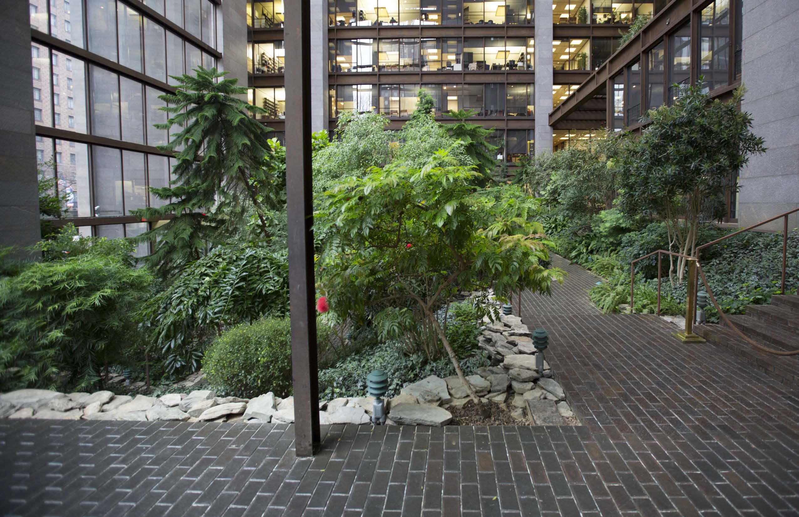 Existing conditions at the Ford Foundation Building