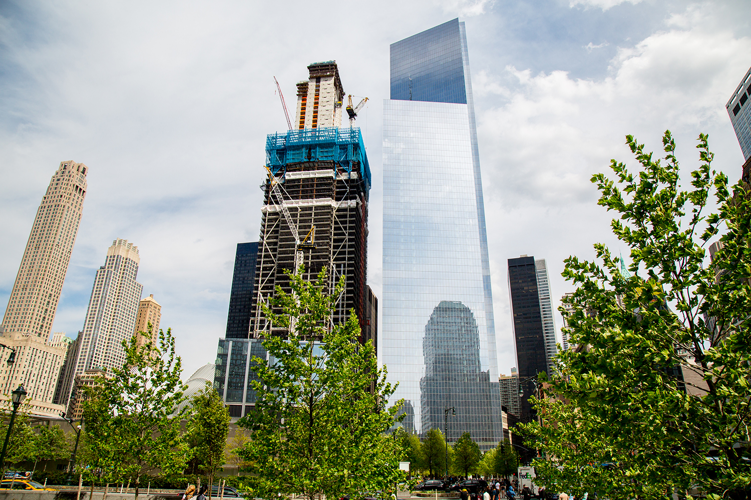 3 World Trade Center and 4 World Trade Center. Credit: Joe Woolhead
