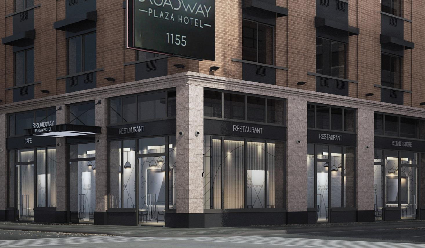 Proposal for Broadway Plaza Hotel, 1155 Broadway