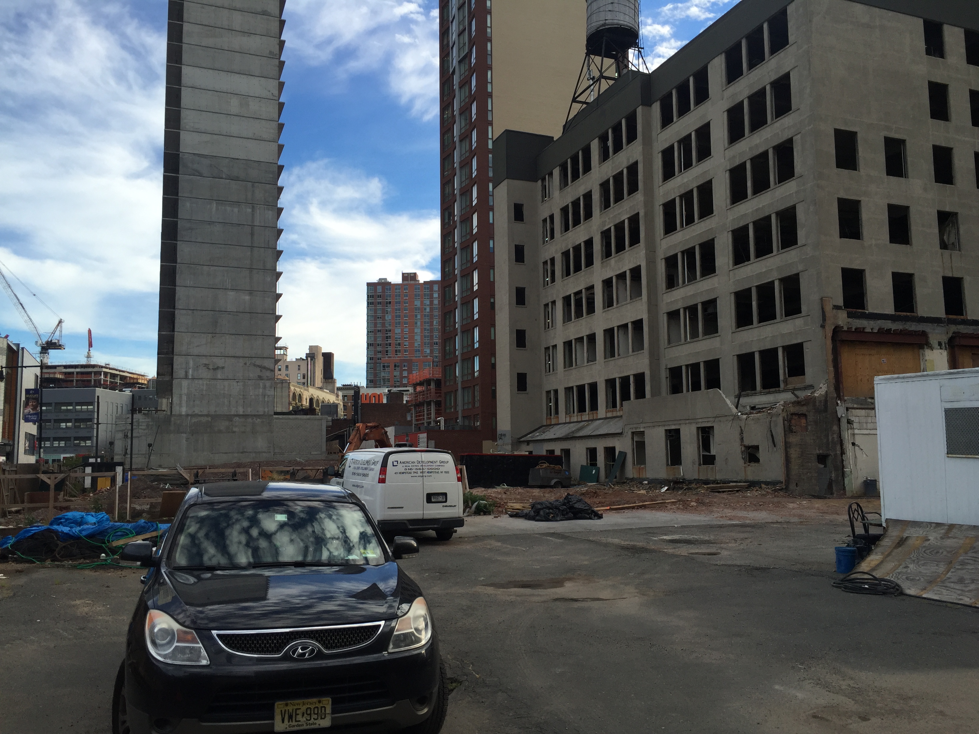 The future Willoughby Square site on Albee Square/Gold Street