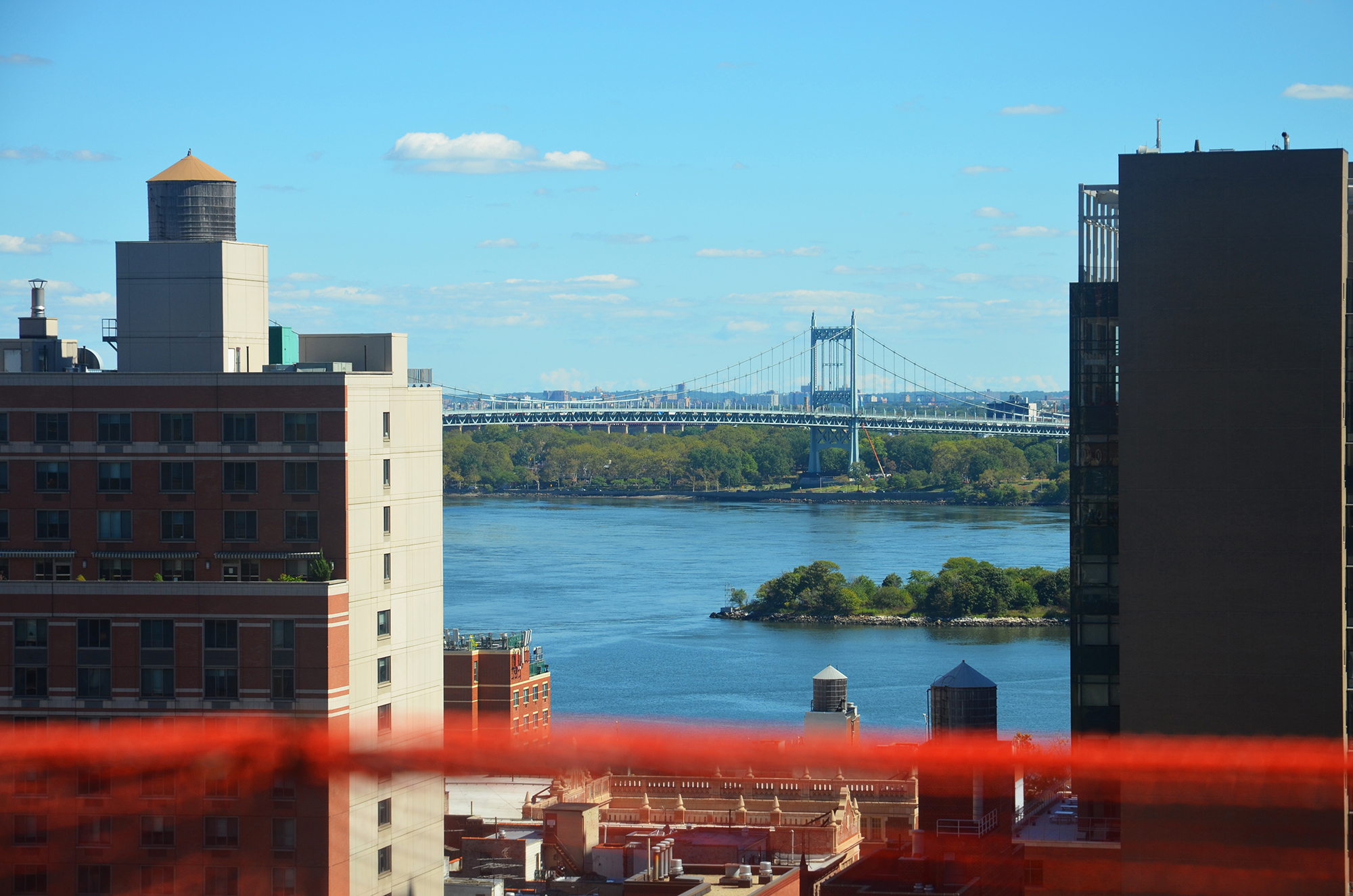 View of the RFK Bridge and East River from The Kent, 200 East 95th Street