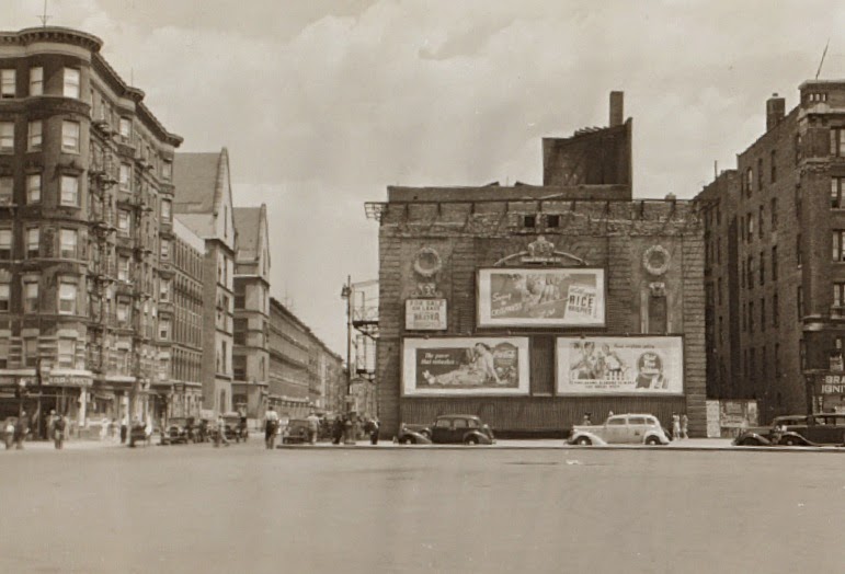 The Lenox Theatre in 1941. image via NYPL Digital Collection/Harlem + Bespoke