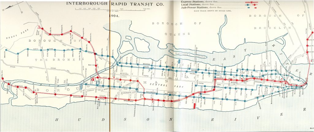 NYC Elevated Trains in 1904