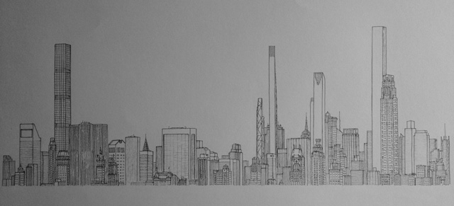 The Midtown skyline in 2020