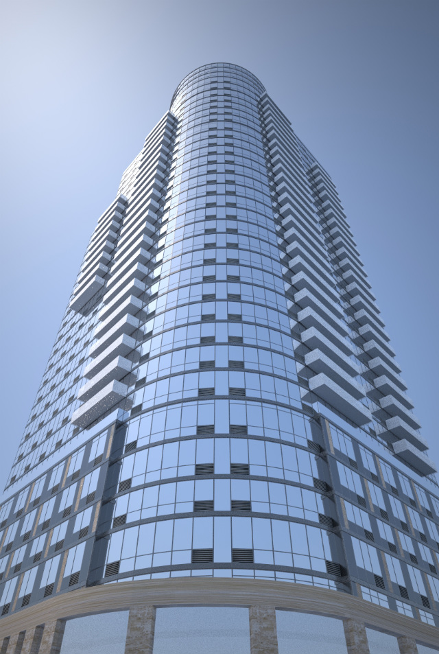 86 Fleet Place, rendering from the Red Apple Group