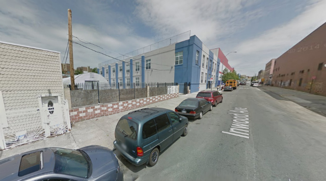 1343 Inwood Avenue (empty lot at center-left), image from Google Maps
