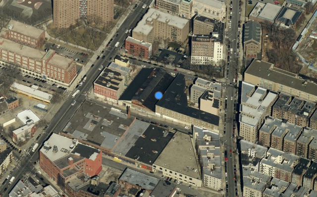 487 West 129th Street, image from Bing Maps