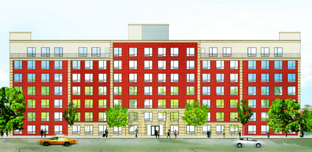 Pelham Park Manor, rendering from Stagg Group