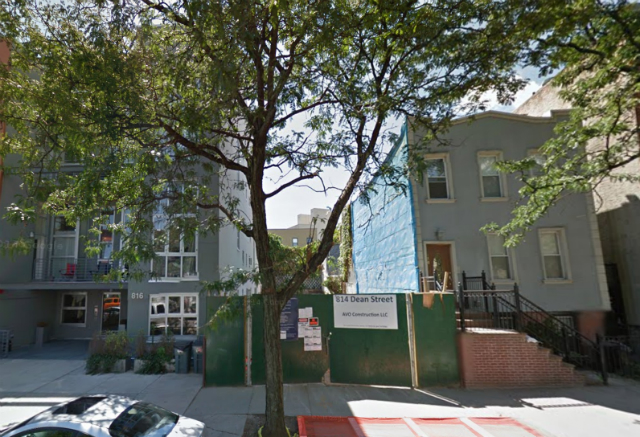 814 Dean Street, image from Google Maps
