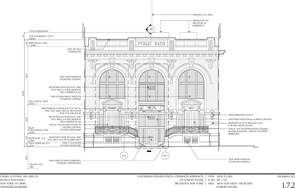 Plan for 227 Fourth Avenue