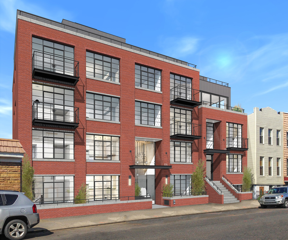 535 Lorimer Street, rendering by RG Architecture