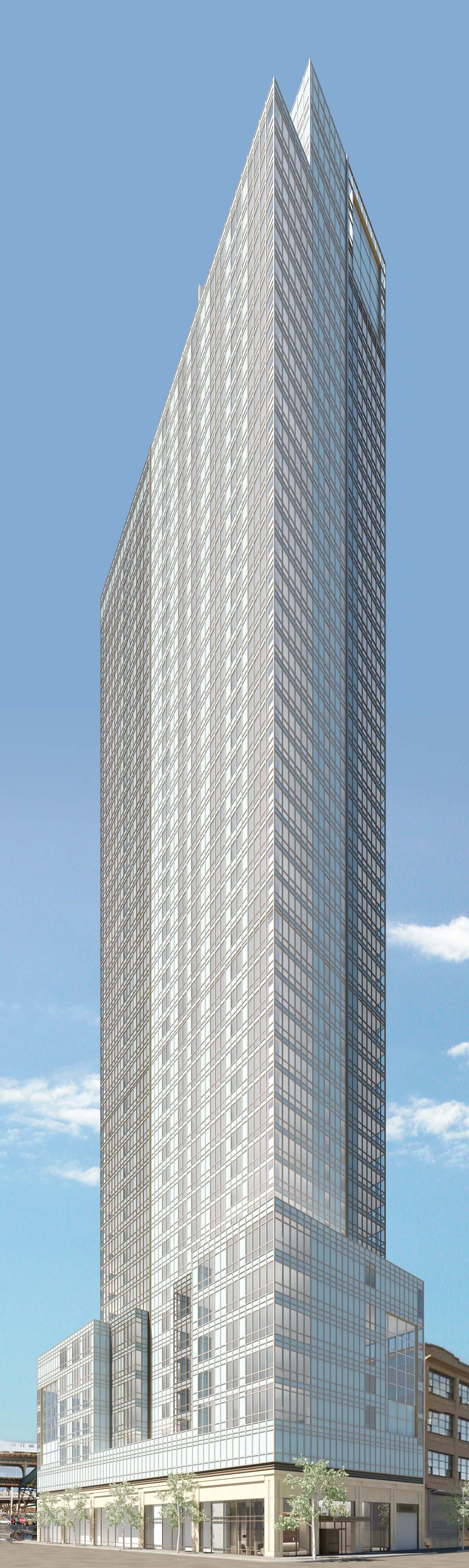 23-10 Queens Plaza South, rendering via Property Markets Group
