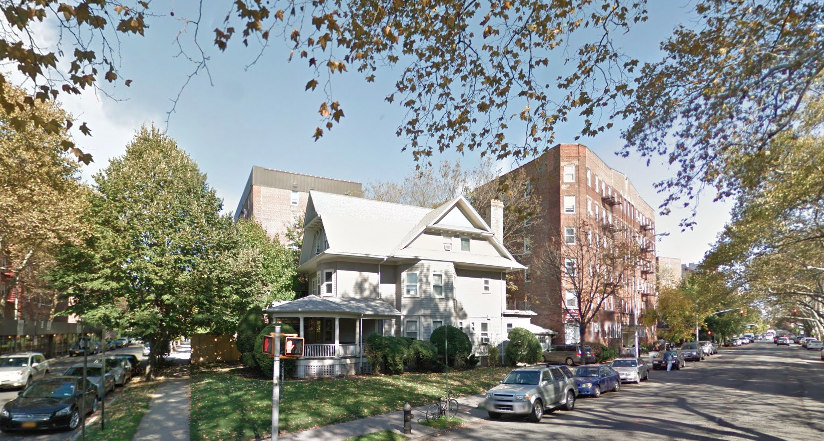 631 East 18th Street in October 2014, image via Google Maps