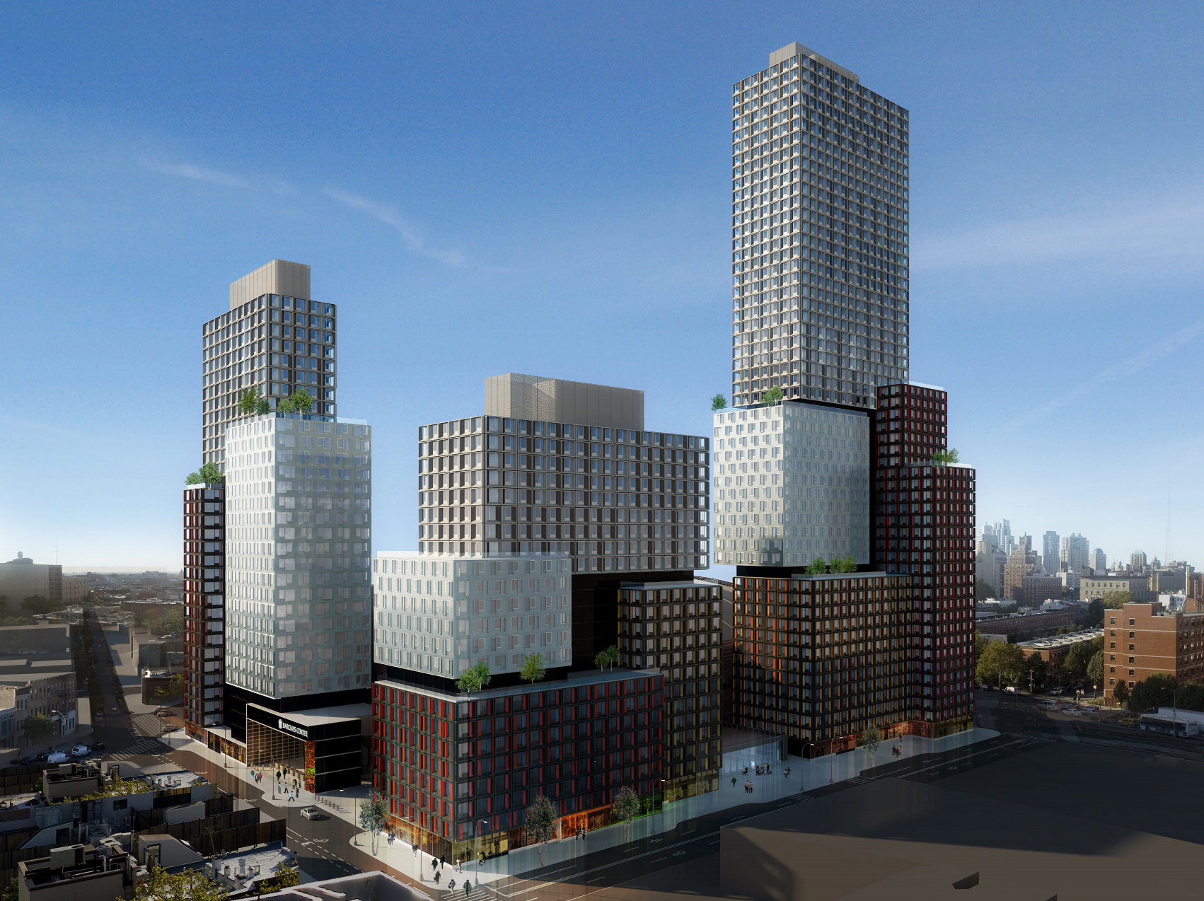 38 Sixth Avenue with B2 and B4. rendering by SHoP Architects