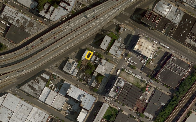740 East 137th Street, image via Bing Maps