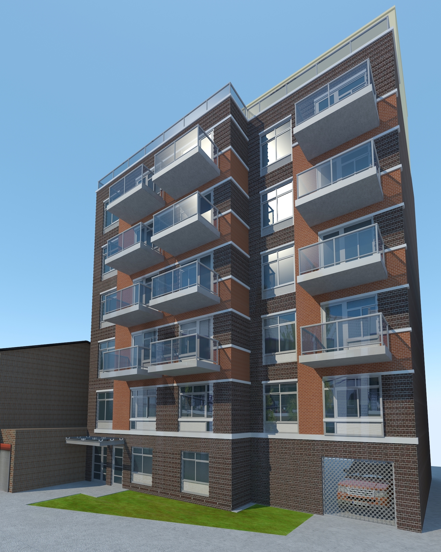 11-07 Welling Court, rendering by Architects Studio
