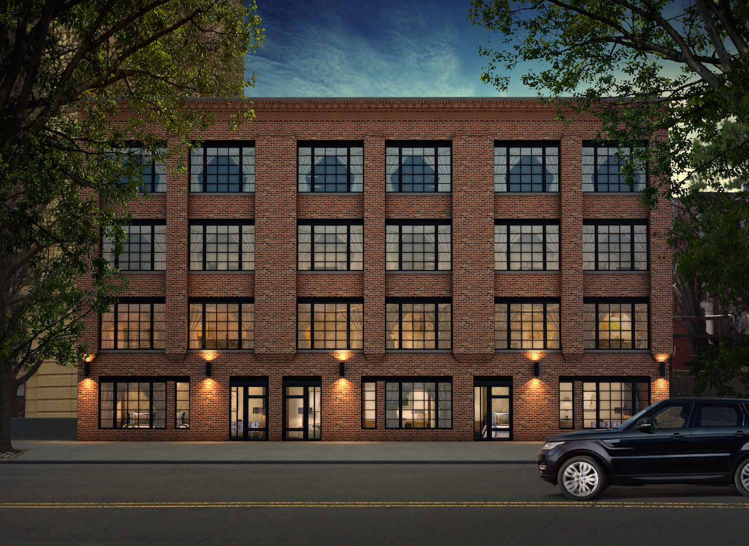 366-370 Gates Avenue, rendering via Tower Real Estate Investments