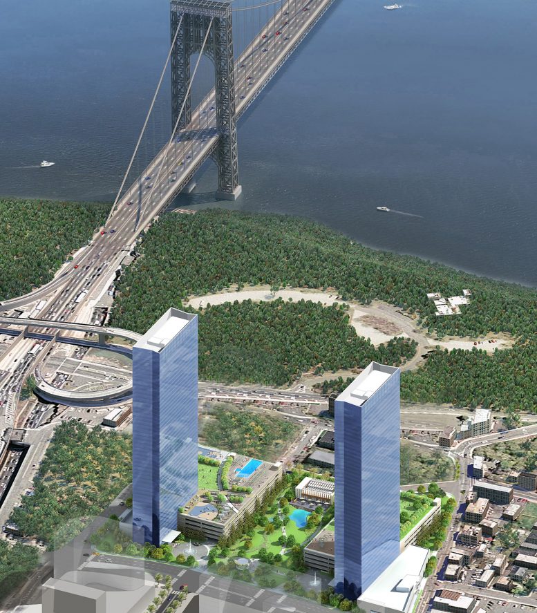 Ground Broken for The Modern's Second Tower at 100 Park Avenue, Fort Lee -  New York YIMBY
