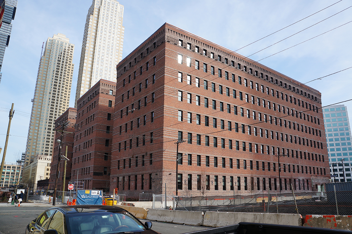 The former Butler Brothers warehouse at 350 Warren Street in Jersey City. all photos by Rebecca Baird-Remba