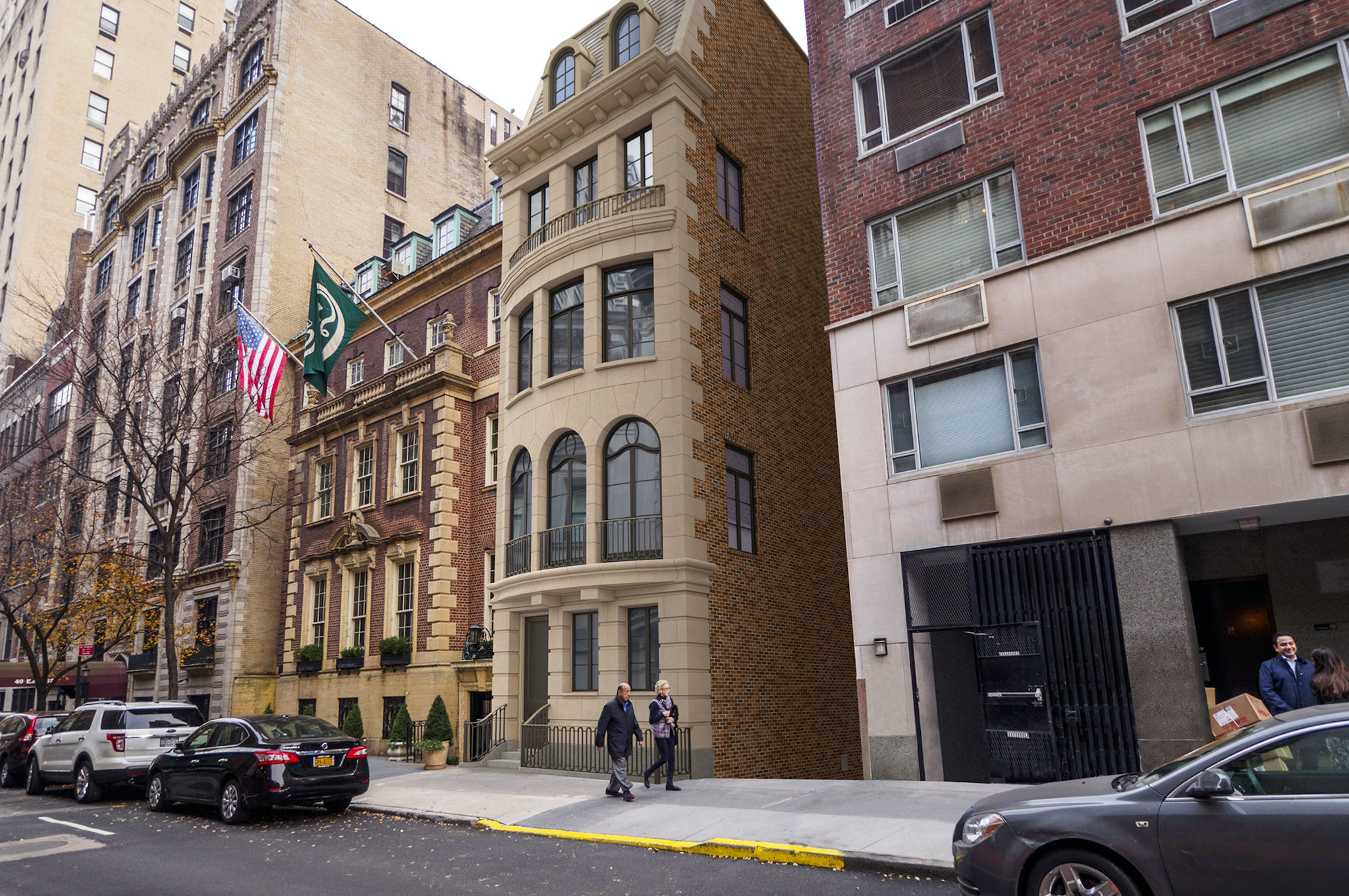 Four-Story, Single-Family Townhouse Proposed at 34 East 62nd 