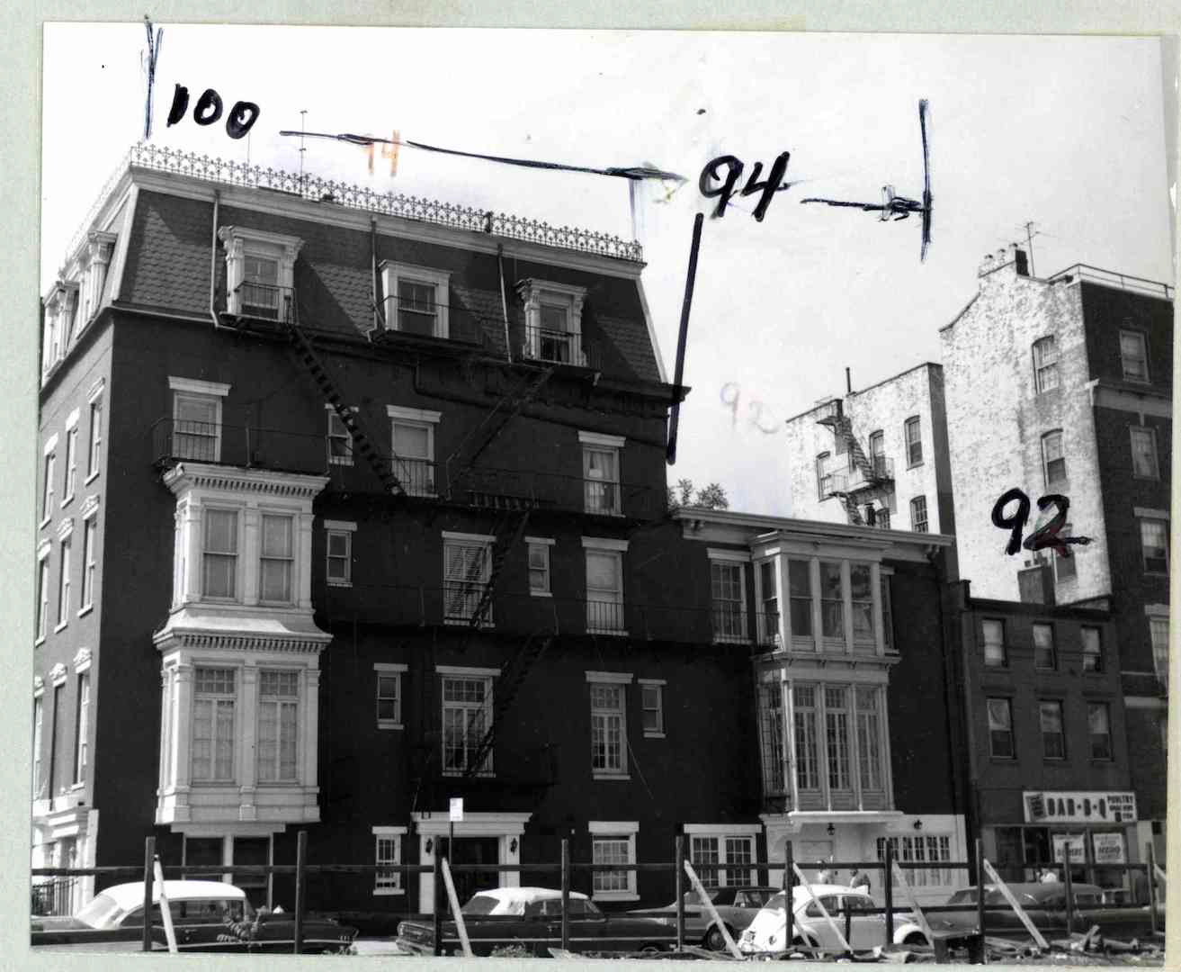 Historic photo of 100 Clark Street