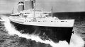 SS United States on her sea trials, June 10, 1952. Photo courtesy of Charles Anderson and the SS United States Conservancy