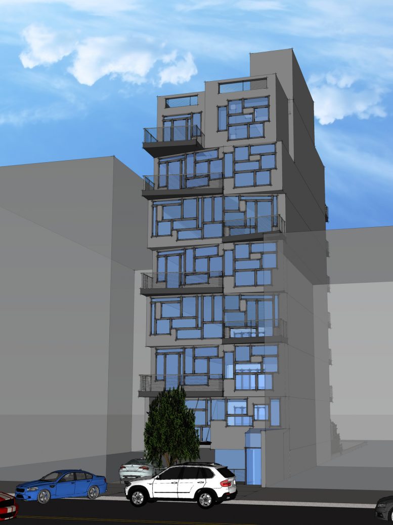 23-23 Astoria Boulevard, rendering by HCN Architects