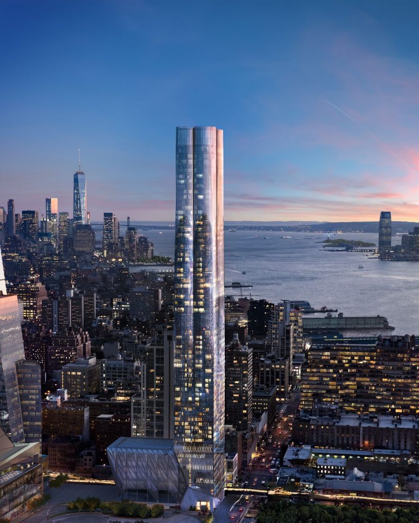 88-Story, 391-Unit Residential Tower 15 Hudson Yards Rises to Eighth