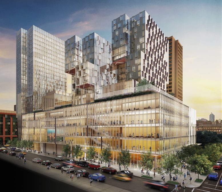 Reveal for New York University's 23-Story Mixed-Use Academic 
