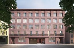 The latest proposal for 11-19 Jane Street, by Sir David Chipperfield