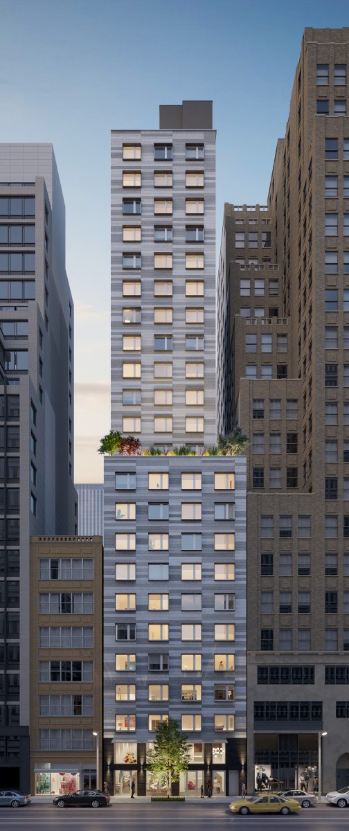 New Renderings for Passive House Project at 211 West 29th