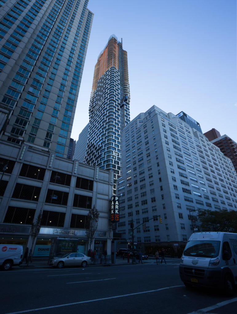 242 West 53rd Street in late 2017, image by Andrew Campbell Nelson