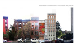 110 West 123rd Street in context, design by Shahrish Consulting
