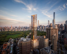 50 West 66th Street site, image by Extell