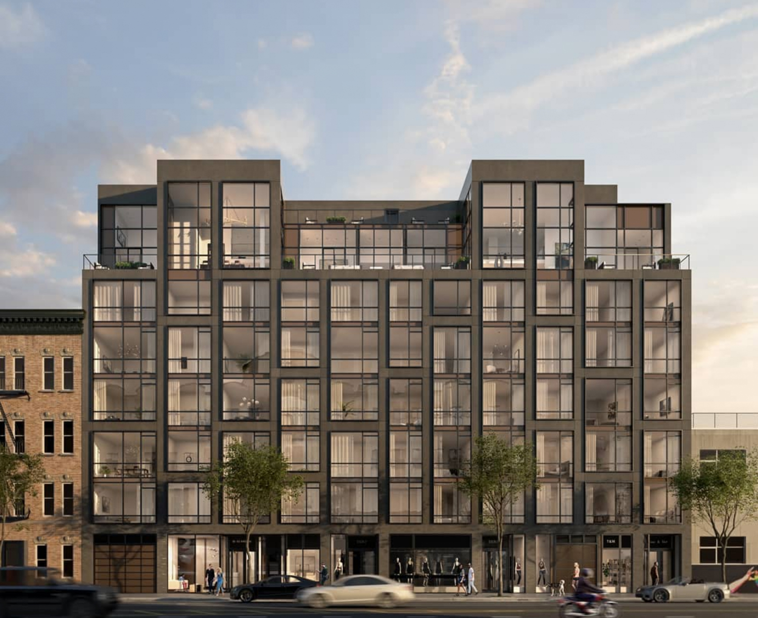 11-12 44th drive, rendering by Carbn NYC