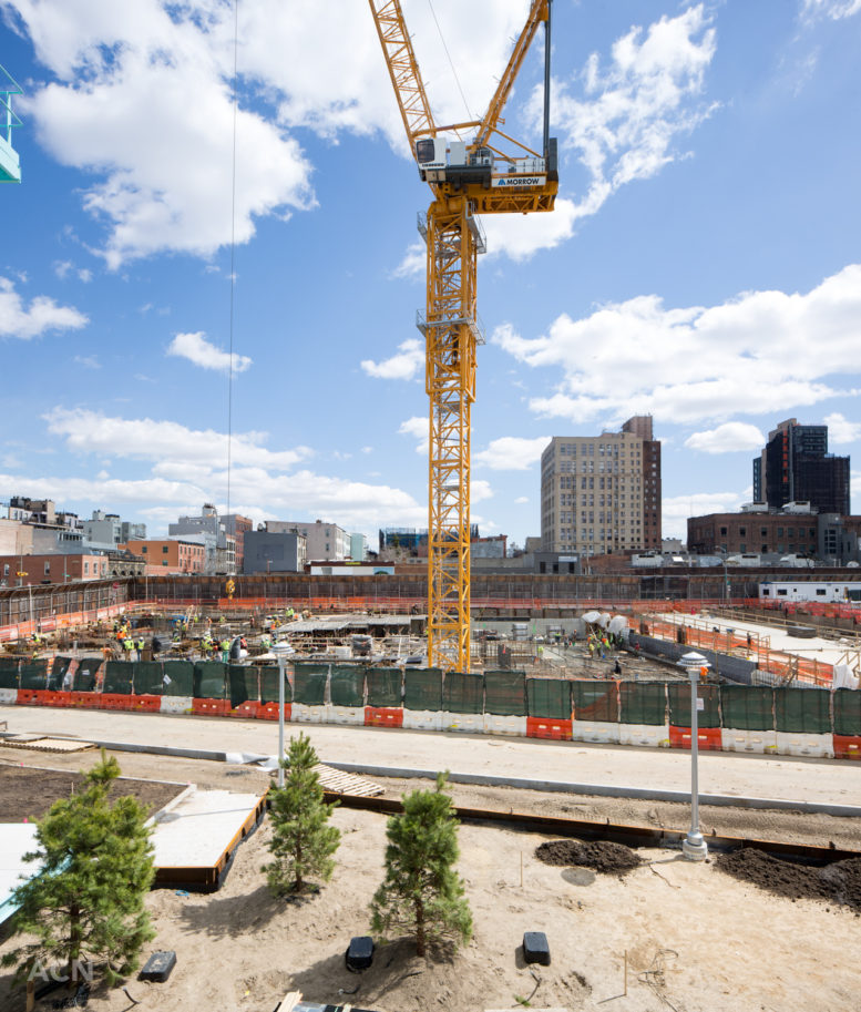 Domino Park Nears Public Debut As Crane Rises for COOKFOX-Designed 260 ...