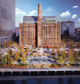 Domino Sugar Factory Refinery, rendering courtesy Two Trees