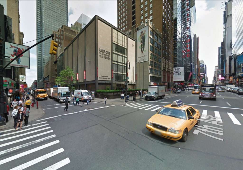 Prior building at 560 7th Avenue, via Google Maps