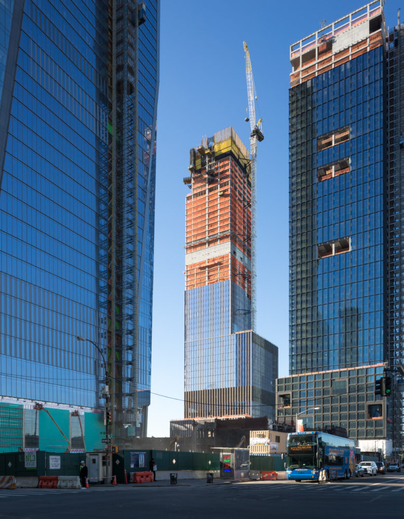 35 Hudson Yards from mid-December, image by Andrew Campbell Nelson