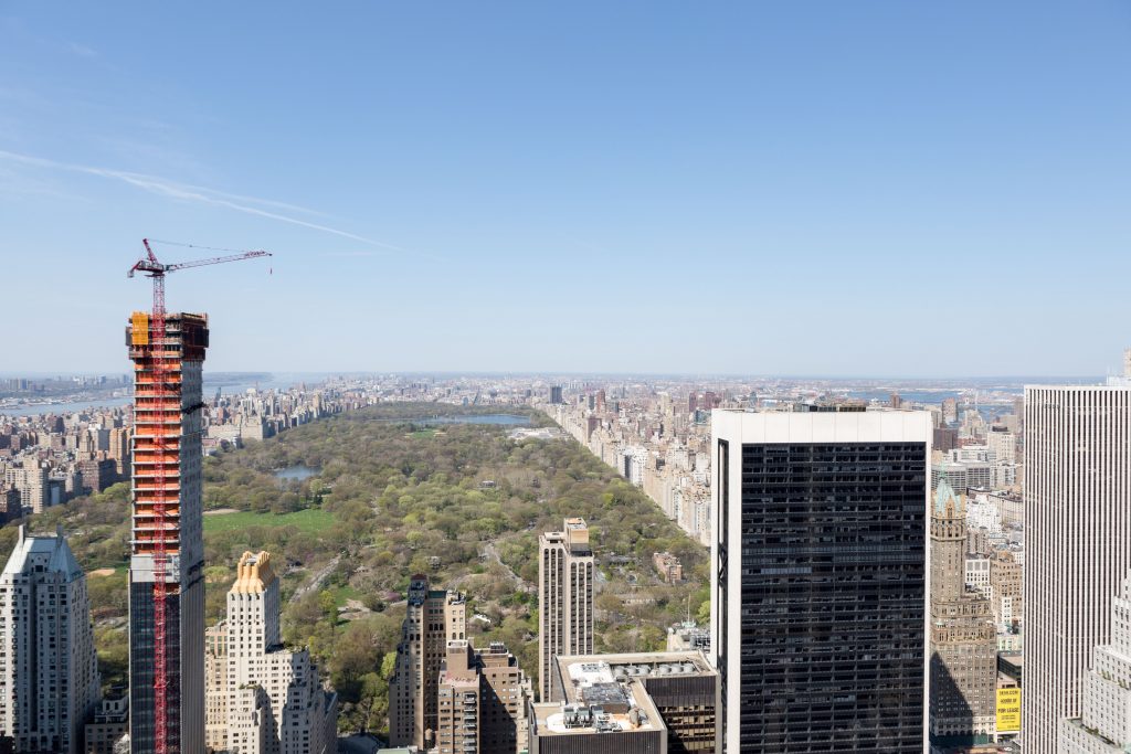 Central Park from 53W53, image by Andrew Campbell Nelson