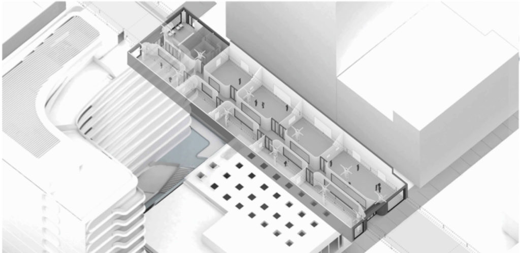 Floorplan for High Line Nine, design by Studio MDA