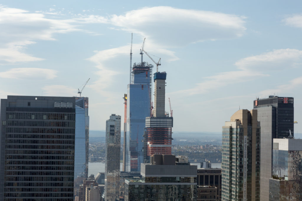 Hudson Yards from 277 Fifth Avenue, image by Andrew Nelson