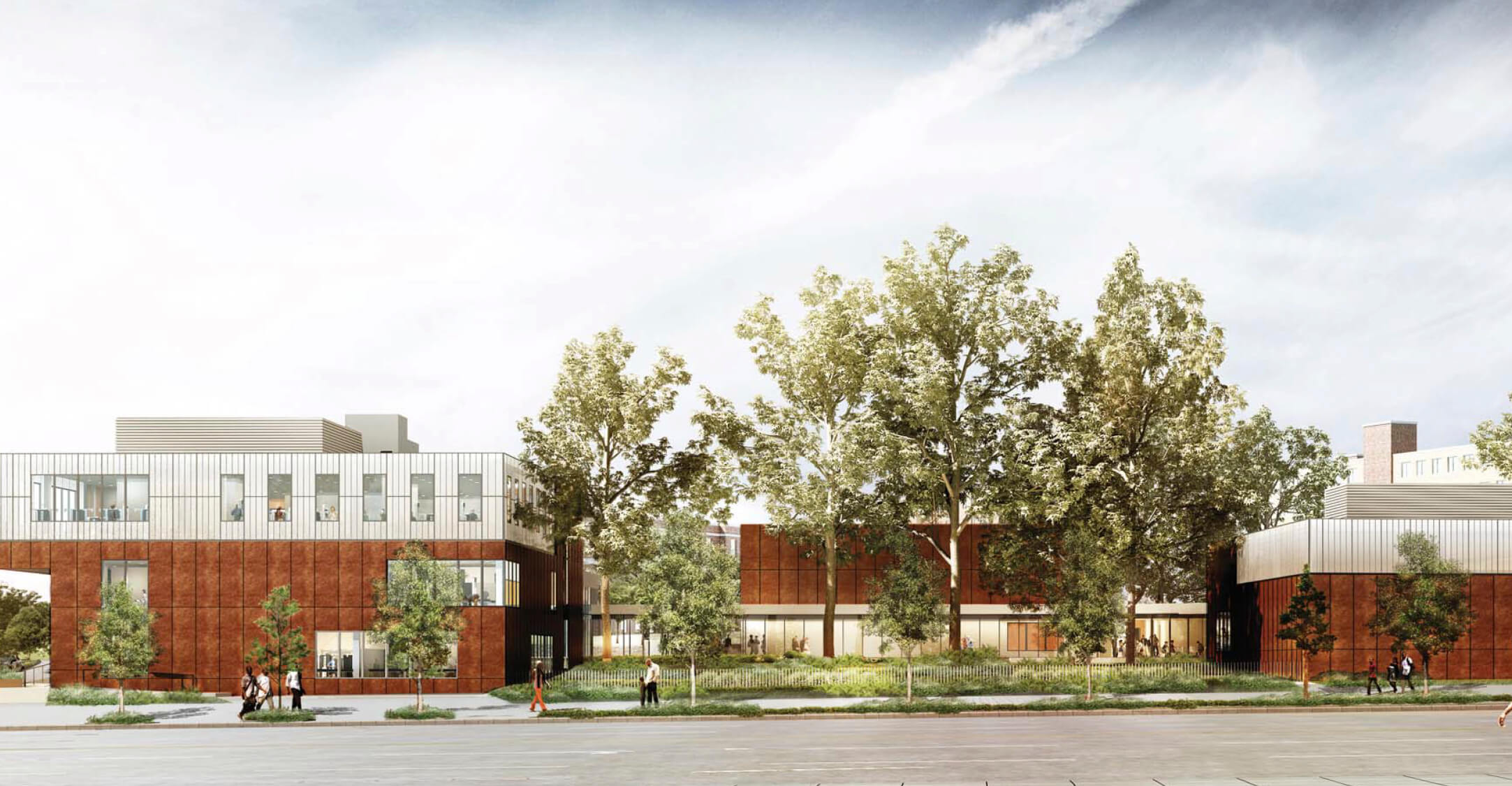 YMCA in Edenwald, rendering by Marvel Architects